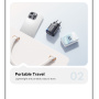 ESSAGER ES-CD53 rýchlonabíjací adaptér s portom USB-C - 20W - čierny