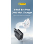 ESSAGER ES-CD53 rýchlonabíjací adaptér s portom USB-C - 20W - biely