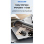 ESSAGER S9 GaN rýchlonabíjací adaptér s portom USB-A - 18W - biely