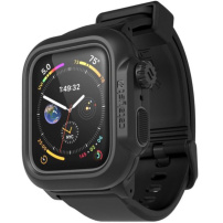 Catalyst odolné vodotesné púzdro s remienkom pre Apple Watch 44mm - čierne