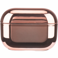 Ochranný metalický obal pre AirPods Pro - zlatoružový