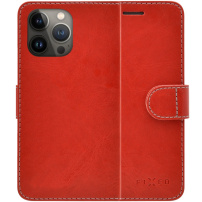 FIXED FIT flipové puzdro pre iPhone 13 Pro Max - červené