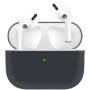 Ultratenký silikónový obal pre AirPods Pro – tmavosivý