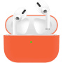 Ultratenký silikónový obal pre AirPods Pro – marhuľový