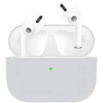Ultratenký silikónový obal pre AirPods Pro – kamenno sivý