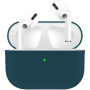 Ultratenký silikónový obal pre AirPods Pro – temno zelený