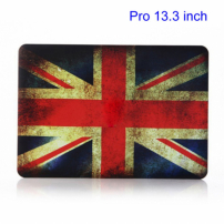 Ochranný plastový obal / kryt pre MacBook Pro 13" A1278 - retro vlajka UK