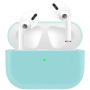 Ultratenký silikónový obal pre AirPods Pro – azúrový