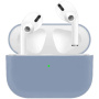 Ultratenký silikónový obal pre AirPods Pro – levanduľovo sivý