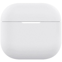 Ochranný silikónový obal pre AirPods 4 / 5 - biely
