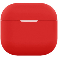 Ochranný silikónový obal pre AirPods 4 / 5 - červený