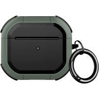 Odolný obal so zosilnenými rohmi pre AirPods 4 / 5 - zelený