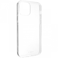 FIXED mäkký kryt pre iPhone 12 / 12 Pro - číry
