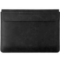 FIXED Oxford kožená obálka pre iPad do 11" - čierna