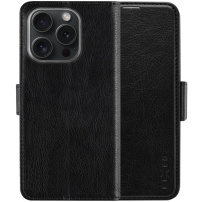FIXED Opus flipové puzdro pre iPhone 15 Pro Max - čierne