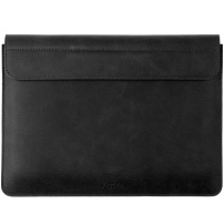 FIXED Oxford kožená obálka pre MacBook Air 13" (A2681 / A3113) - čierna