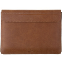 FIXED Oxford kožená obálka pre MacBook Air 13" (A2681 / A3113) - hnedá