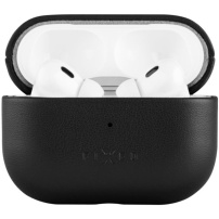 FIXED PodsLeather kožený obal pre AirPods Pro 2 - čierny