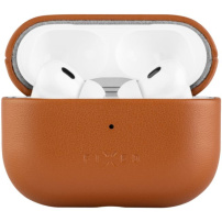 FIXED PodsLeather kožený obal pre AirPods Pro 2 - hnedý
