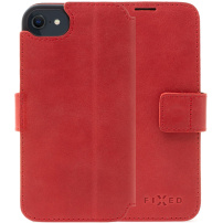 FIXED ProFit kožené puzdro pre iPhone 7 / 8 / SE (2020/2022) - červené