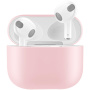 Ochranný silikónový obal pre AirPods 3 - ružový