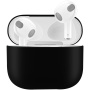 Ochranný silikónový obal pre AirPods 3 - čierny