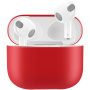 Ochranný silikónový obal pre AirPods 3 - červený