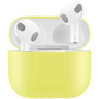 Ochranný silikónový obal pre AirPods 3 - žltý