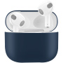 Ochranný silikónový obal pre AirPods 3 - tmavomodrý