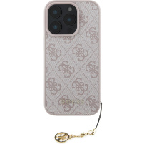Guess 4G Charms kryt pre iPhone 16 Pro Max - ružový