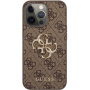 Guess 4G Metal Logo kryt pre iPhone 13 Pro Max - hnedý