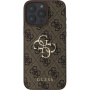 Guess 4G Metal Logo kryt pre iPhone 16 Pro Max - hnedý