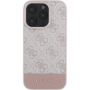 Guess 4G Stripe kryt pre iPhone 16 Pro Max - ružový