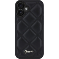 Guess Quilted kryt pre iPhone 16 Plus - čierny
