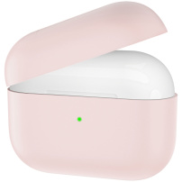 Silikónový obal pre AirPods 3 - pieskovo ružový