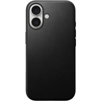 Nomad Modern Leather kožený kryt s MagSafe pre iPhone 16 Plus - čierny