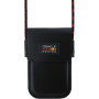 Oracle Red Bull Racing Carbon univerzálna taška pre iPhone - čierna