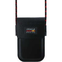 Oracle Red Bull Racing Carbon univerzálna taška pre iPhone - čierna