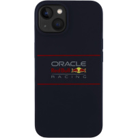 Oracle Red Bull Racing Horizontal Logo kryt s MagSafe pre iPhone 14 - tmavomodrý