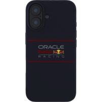 Oracle Red Bull Racing Horizontal Logo kryt s MagSafe pre iPhone 16 - tmavomodrý
