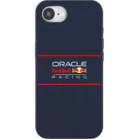 Oracle Red Bull Racing Horizontal Logo kryt s MagSafe pre iPhone 16e / 17e - tmavomodrý