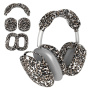 4v1 silikónový obal pre AirPods Max 1 / 2 - leopard