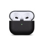 Ochranný kožený obal pre AirPods 4 / 5 - čierny