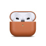 Ochranný kožený obal pre AirPods 4 / 5 - hnedý