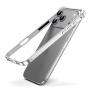 Ochranný rámček pre iPhone 17 Pro - strieborný