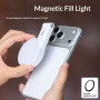 M29 otočné selfie svetlo so zrkadlom a MagSafe uchytením pre iPhone - biele