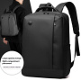 WEPOWER W-1316 vodeodolný batoh pre iPad / MacBook do 16" - tmavomodrý