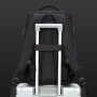 COOLBELL CB-8316 priestranný batoh s externým USB portom pre iPad / MacBook do 16" - čierny