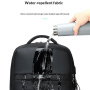 COOLBELL CB-8316 priestranný batoh s externým USB portom pre iPad / MacBook do 16" - sivý