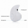 Bezdrôtové Bluetooth 4.0 slúchadlo univerzálne pre Apple iPhone / iPad / Mac - biele